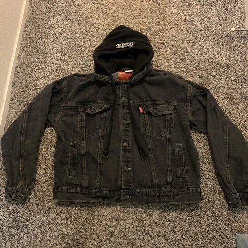 Vetements x Levi hooded denim jacket video thumbnail