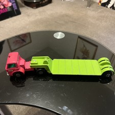 Matchbox Superkings K17 Ford Tractor Dyson Low Loader. #734