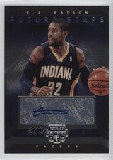 2014 Panini Totally Certified Future Stars Signatures 89/99 CJ Watson Auto 7m4