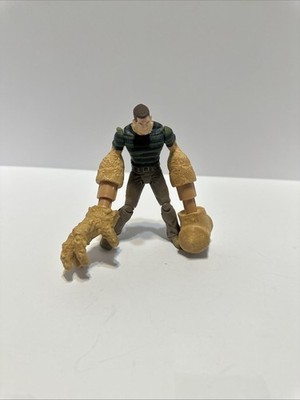 Spider-Man 3 Punch Attack Sandman Smashing Sand Figure 5.25  2006