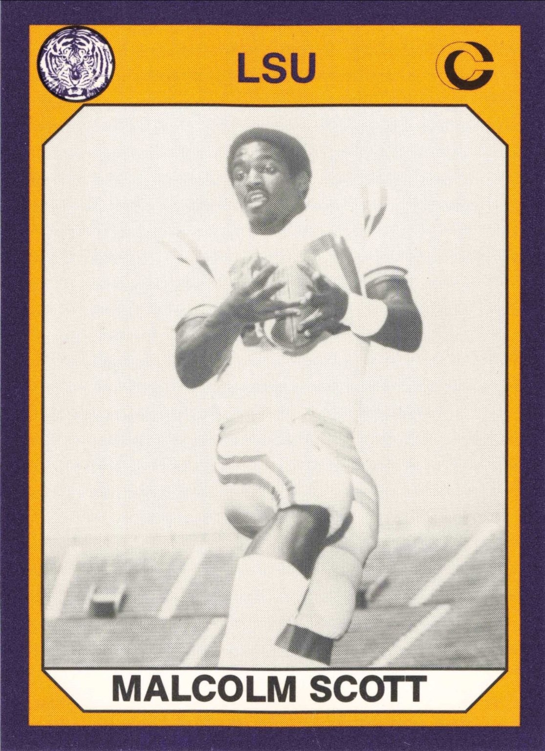 Malcolm Scott LSU 1990 Collegiate Collection #27