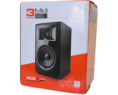 JBL 306P MkII 6'' Speaker 2-Way Powered Studio Reference Monitor Monitoring Works