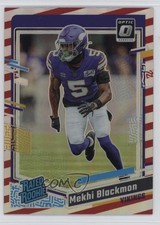 2023 Panini Donruss Optic Red White Stripe Freedom Prizm Mekhi Blackmon #272 3tb