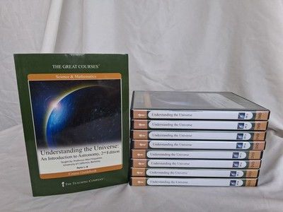 Great Courses Understanding the Universe An Intro to Astronomy 2nd 16 DVDs +Book