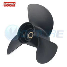 Aluminum Propeller For Yamaha 6G5-45945-01-00 14 x 19 Prop 14 x 19 Pitch