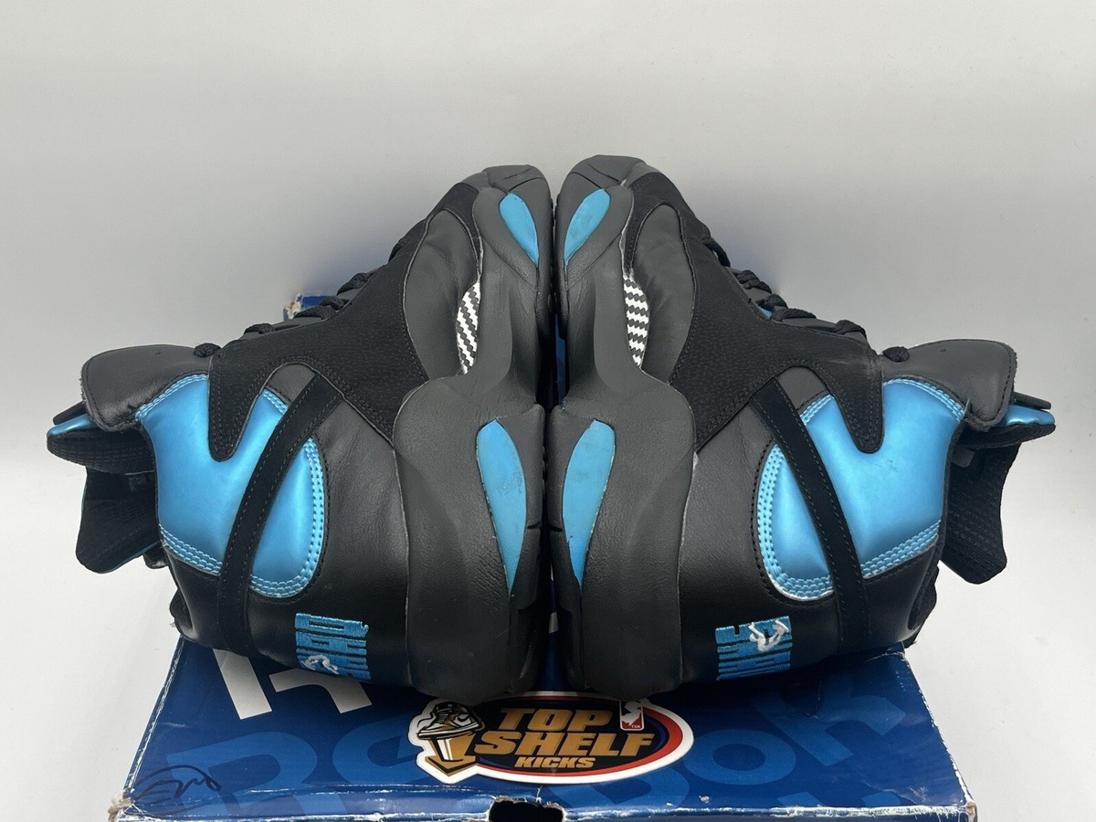 Reebok Shaq Attaq Black Azure 2013 Size 11 Used Rare Retro