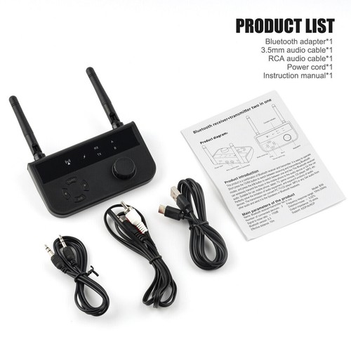 Long Range Bluetooth 5.3 Transmitter Receiver Audio Adapter for TV Home Stereos - Picture 13 of 13