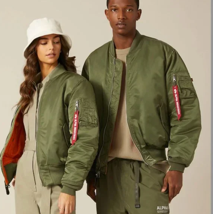 Alpha Industries MA-1 Flight Jacket with Blood Chit Rumble Alpha Industries MA-1 Flight Jacket with Blood Chit Rumble