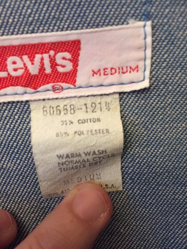 Vintage Levis Orange Tab Western Shirt Size M - Picture 6 of 8