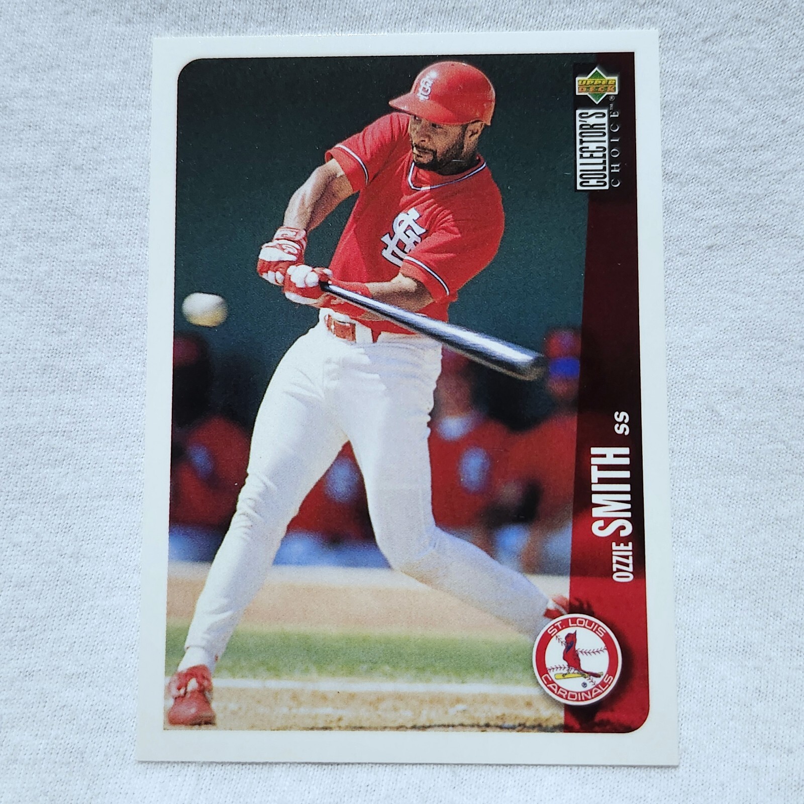 Ozzie Smith #280 1995 Collectors Choice St Louis Cardinals Baseball Card
