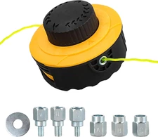 Bump Head Compatible with Most Gas Trimmers and Cordless String Trimmers That Tu