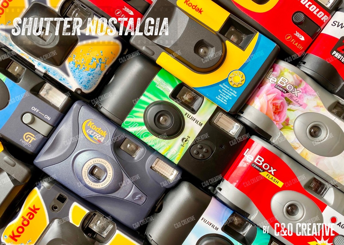 Empty Single Use Disposable Camera NO Assorted UK