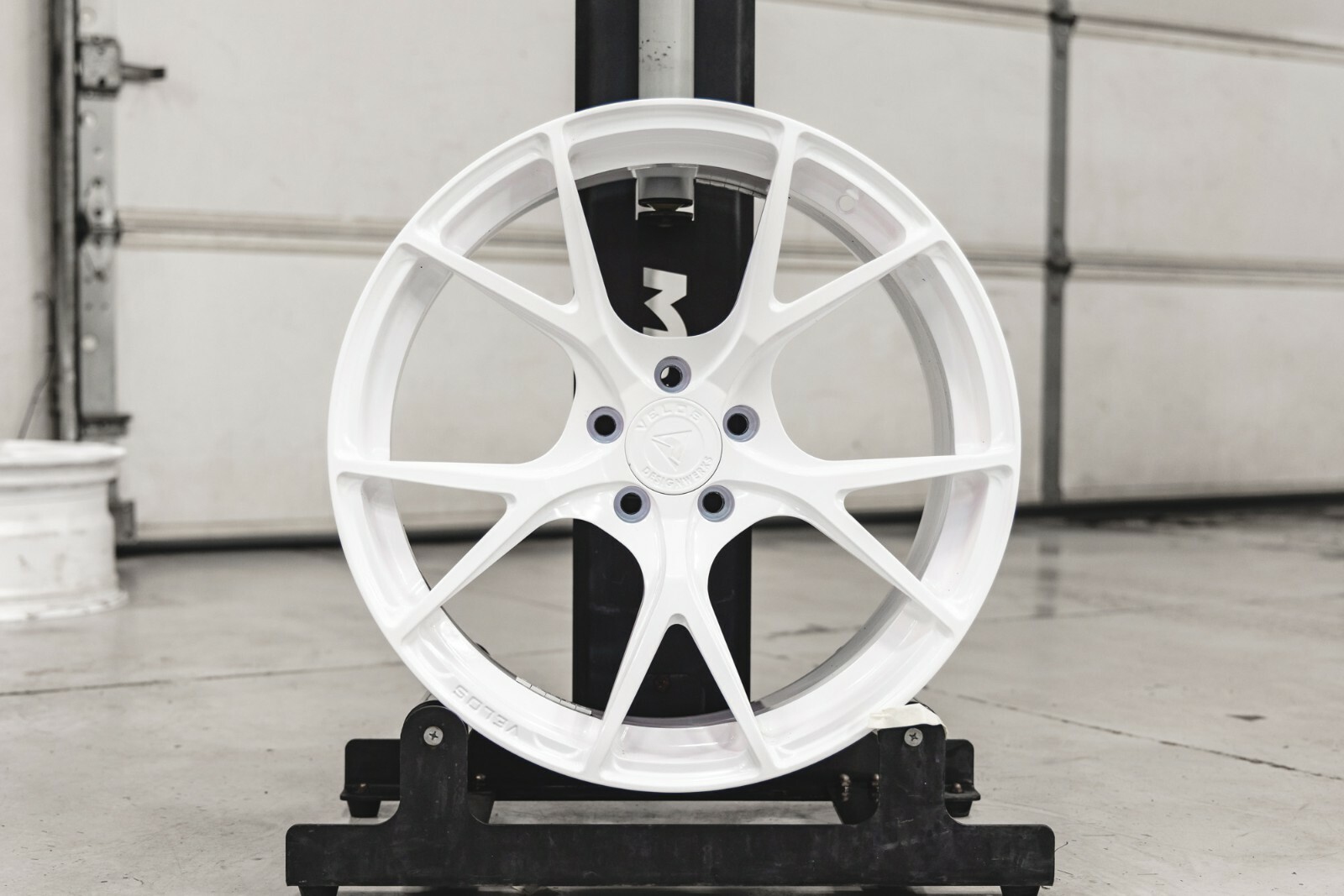 Audi R8 Velos Designwerks Monoblock VSS S3 FORGED 19" 5x112 Wheels. Gloss White