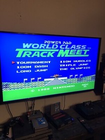World Class Track Meet (Nintendo NES, 1987) Authentic And Tested