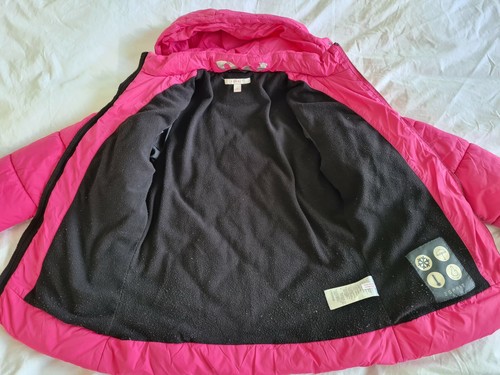 schicke Esprit Winterjacke Gr. 164 Mädchen Skijacke Snwboard lila - pink Kapuze - Bild 8 von 12