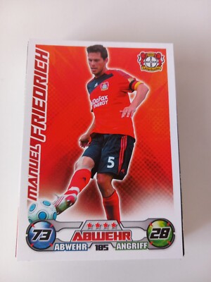 Match attax Karte Manuel Friedrich Bayer Leverkusen NEU 
