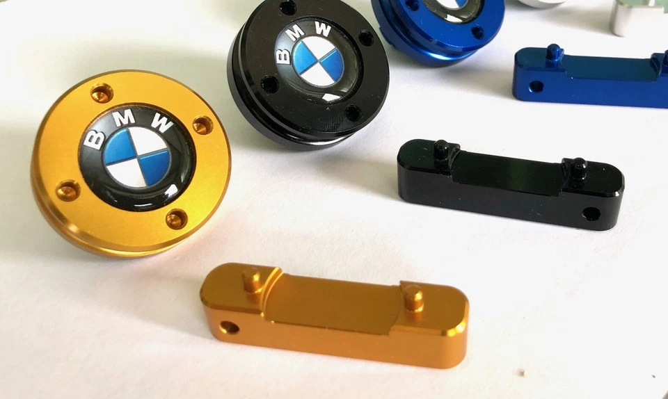 Tappo ANTIFURTO OLIO motore BMW R1100 R1150 R850 R1200C; COLORE ALLUMINIO - Imagen 3 de 4