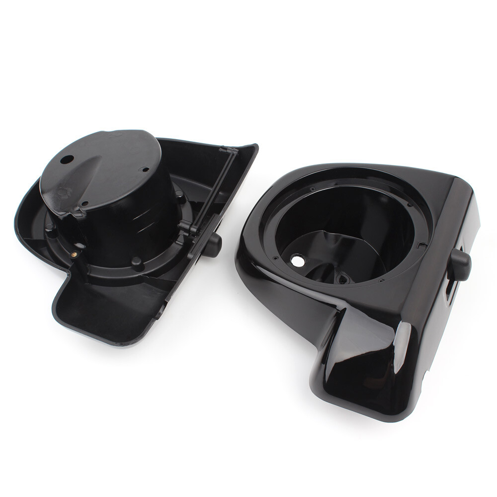 6.5" Speaker Pods Boxes Lower Vented Fairing Fit for Harley Touring Street Glide