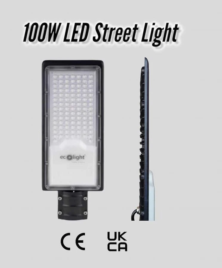 100W LED Street Light Super Bright for Car Parks, Playgrounds & Streets. 9000lm - Image 2 of 4