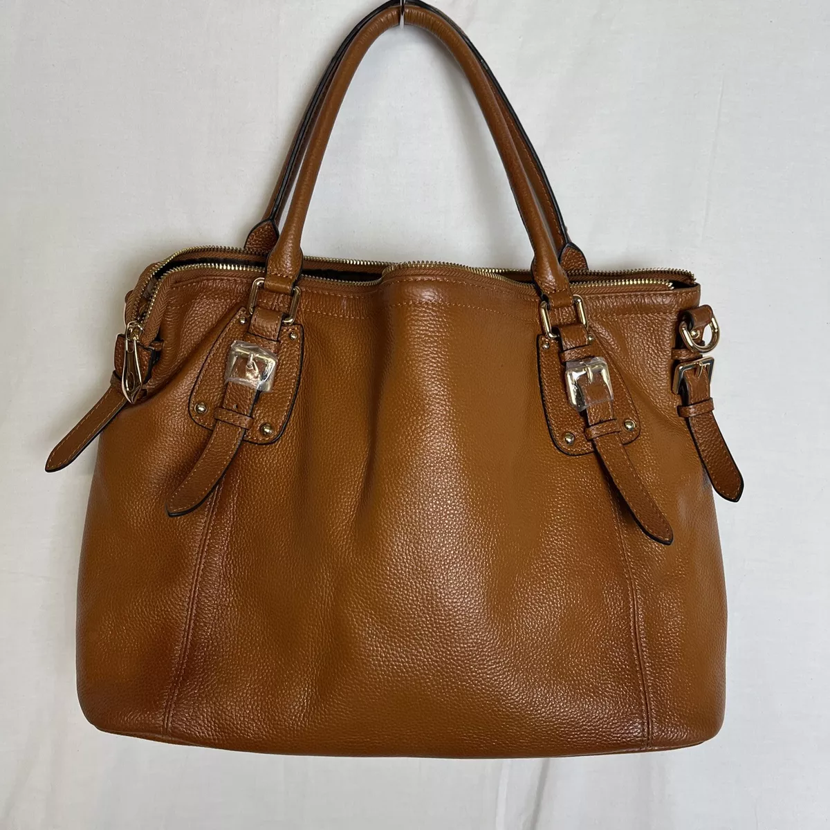 Kattee vintage 2025 leather tote