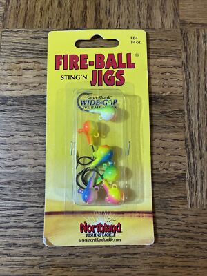 Northland Tackle Fire Ball Sting n Jig Hook 1/4-Brand New-SHIPS N 24 HOURS