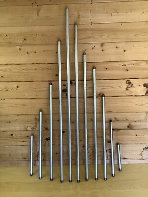 20 mm verzinktes Rohr | Vorgeschnitten und Gewinde beide Enden 105 cm