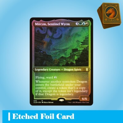 Miirym, Sentinel Wyrm | MTG | Baldur's Gate | NM | EN | Rare | Etched Foil Card