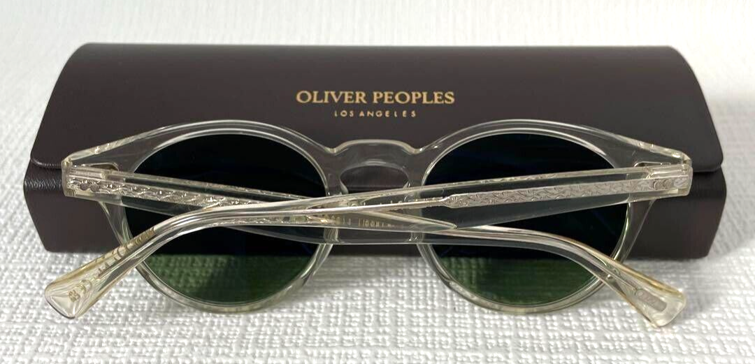 Oliver Peoples Sunglasses OV5459SU 169209 Romare Sun Clear Gold 