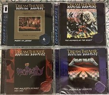 DREAM THEATER 4 Official Bootleg CDs - All New / Sealed