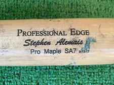 PITTSBURGH PIRATES STEPHEN ALEMAIS GAME USED BASEBALL BAT