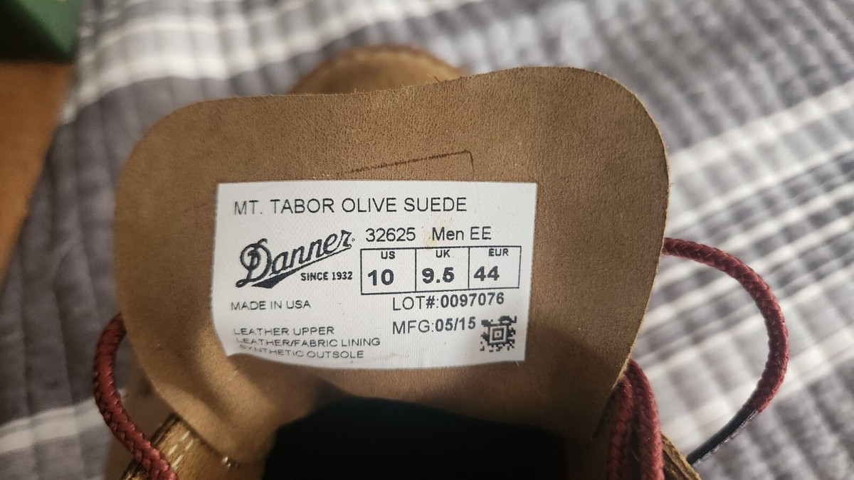 Danner Mt. Tabor Olive Suede Oxford BNIB 10 EE | eBay display picture 3
