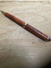 Vintage NIKON Wood Ball Point Pen USA RARE