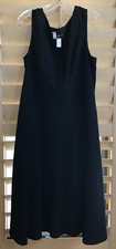 Jones New York little black dress, Size 16, sleeveless, V-Neck,  lined, slip-on