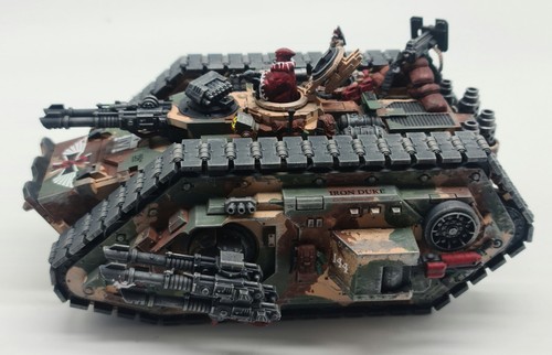 Spartan Assault Tank Cadian Catachan Astra Militarum Warhammer 30K good painted - Picture 2 of 6