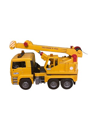 Bruder Tele-Crane TC 4500 International Transport Co Construction Truck No Hook