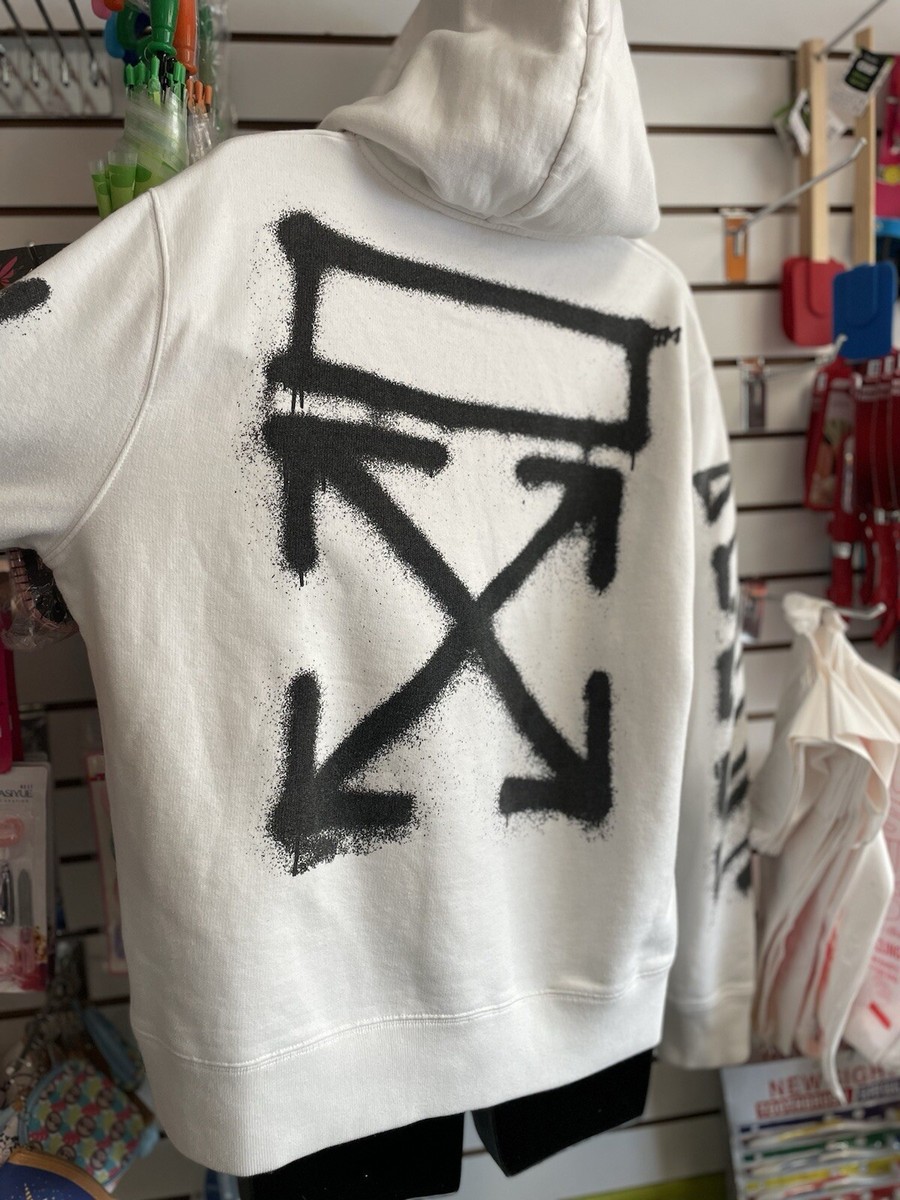 Off-White Unisex Spray Marker Hoodie | eBay