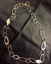 Silpada Make Connections Necklace N3225 Sterling Slvr 36 in.