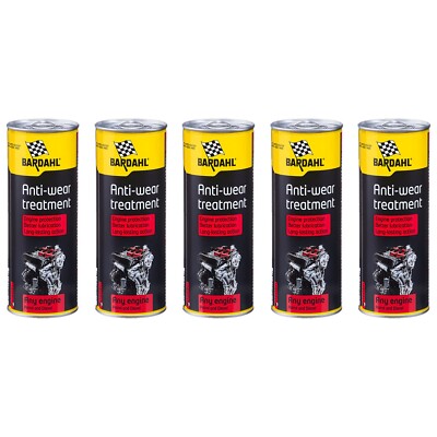 Bardahl Anti Wear Treatment Zusatzstoff Öl Fulleren C60 Reibung 5X400ML