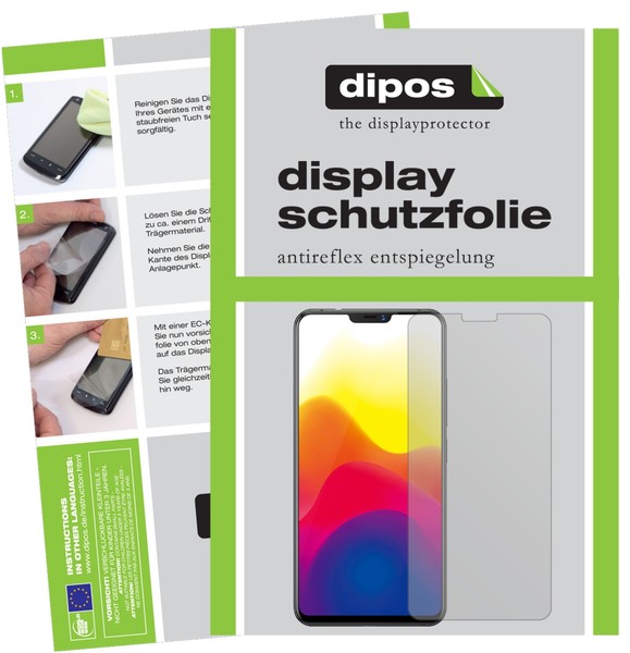 6X Schutzfolie FüR Vivo X21UD Matt Displayschutzfolie Folie Display Schutz Dipos-image