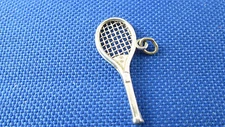 Vintage Sterling Tennis Racket Charm