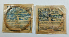  2 Antique Russian Gut 28 Violin E Strings Celebrated John Stratton Dave Braham