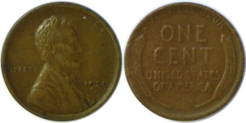 1920-S Lincoln Wheat Cent XF