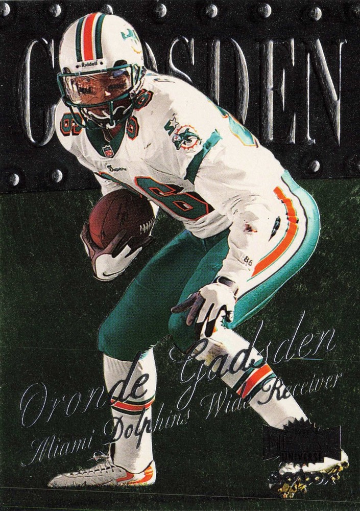 Oronde Gadsden 1999 SkyBox Metal Universe #94 Miami Dolphins