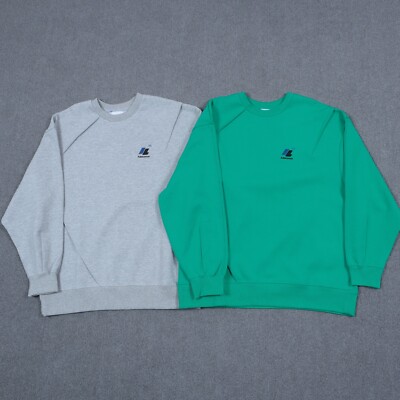 ADER ERROR x ZARA Unisex Oversize Style Sweatshirt In Grey / Green