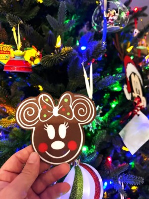 2 Stück Schokolade Maus Lebkuchen Ornament - Niedliche Kunststoff Urlaub Dekor für Weihnachten