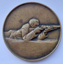 Jahrgang 1968 Basel Swiss Schweiz Suisse Jagd Ziel Wettbewerb Hugenin Medaille
