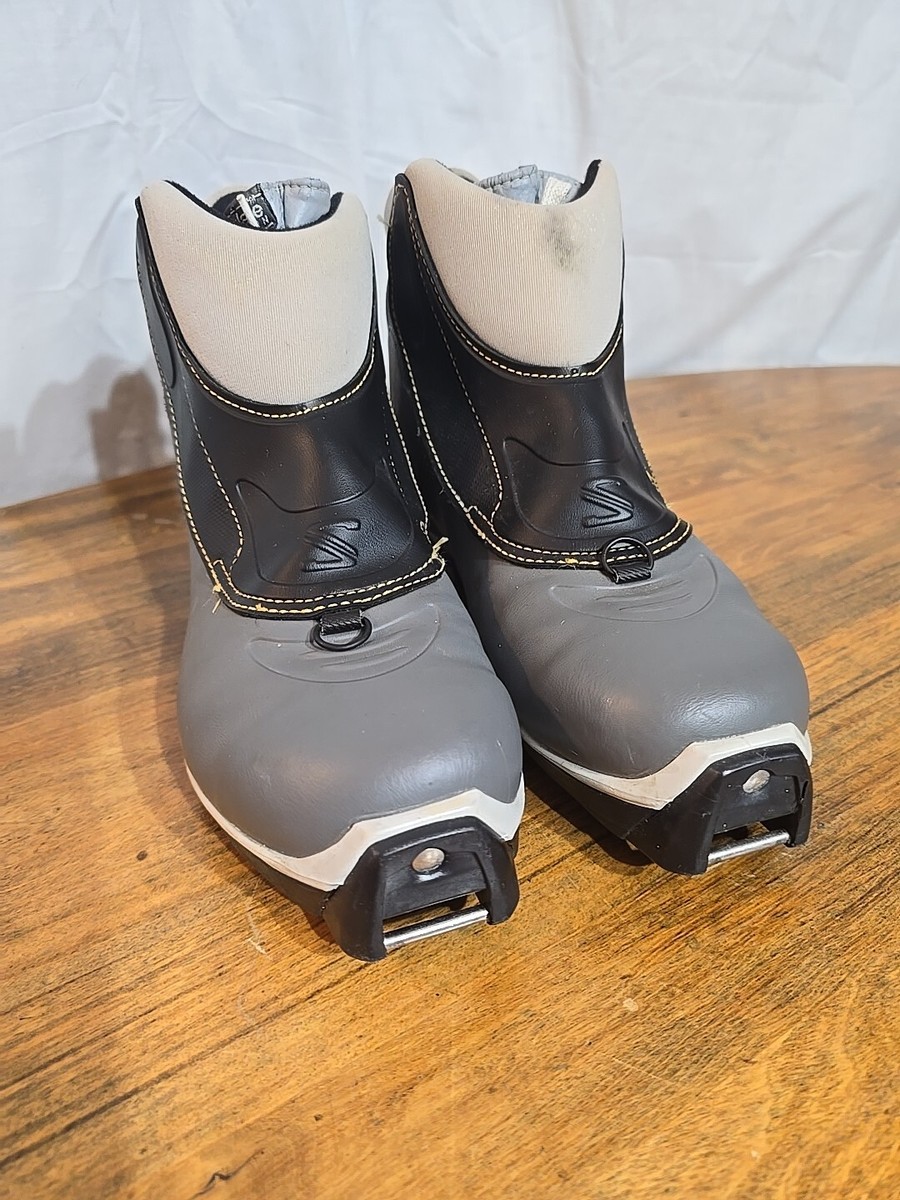 SALOMON E4 Cross Country Ski Boots (Size EU38 US 7.5) Profil  display picture 2