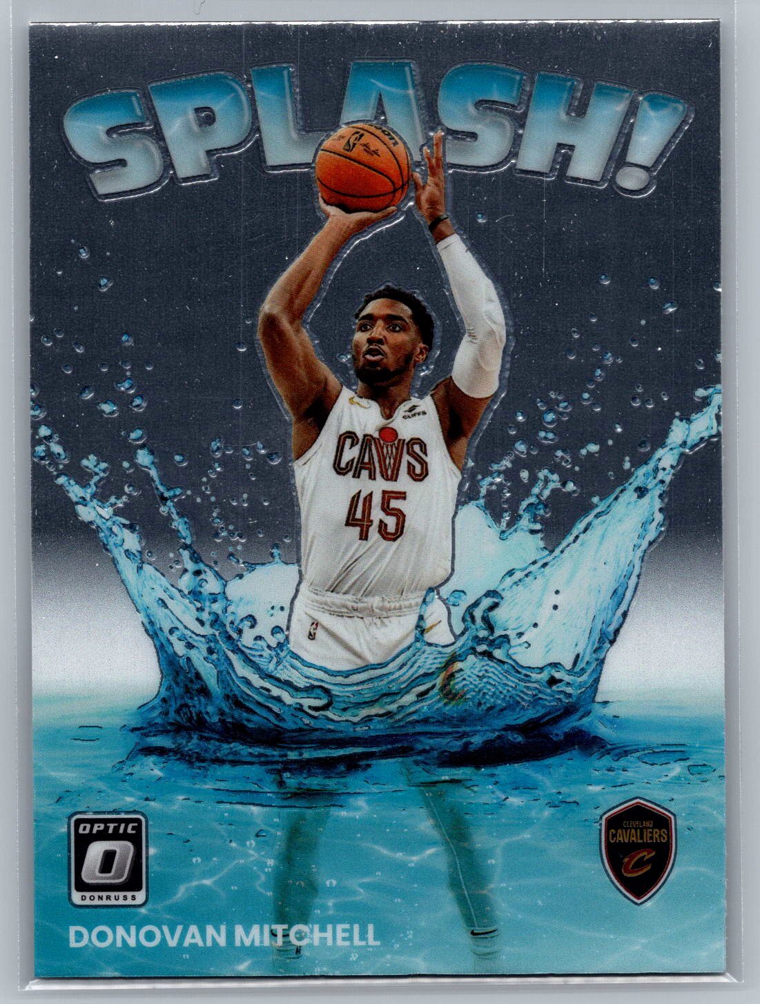 2022-23 Donruss Optic Splash! Donovan Mitchell #3 Cleveland Cavaliers