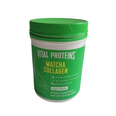 Vital Proteins Matcha Collagen Powder 10.5oz Original Matcha Peptides