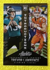 2021 Panini Absolute - Introductions Trevor Lawrence #INT-1 (RC)